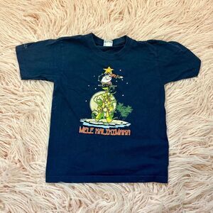 Boys Medium Vintage Santa T-shirt